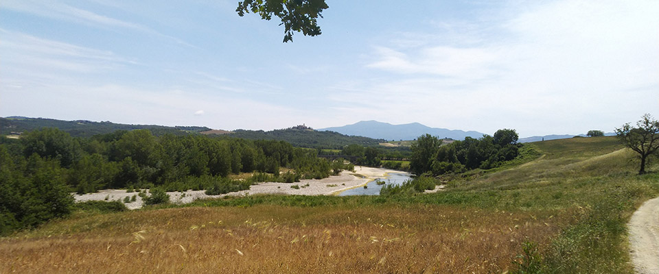 Escursione a Monte ANtico - vicino al fiume ombrone _ tenuta di Paganico